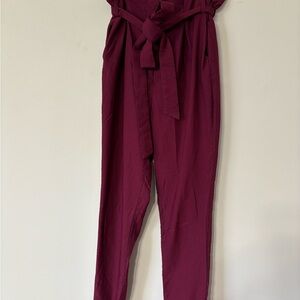 Elegant Burgundy Pants